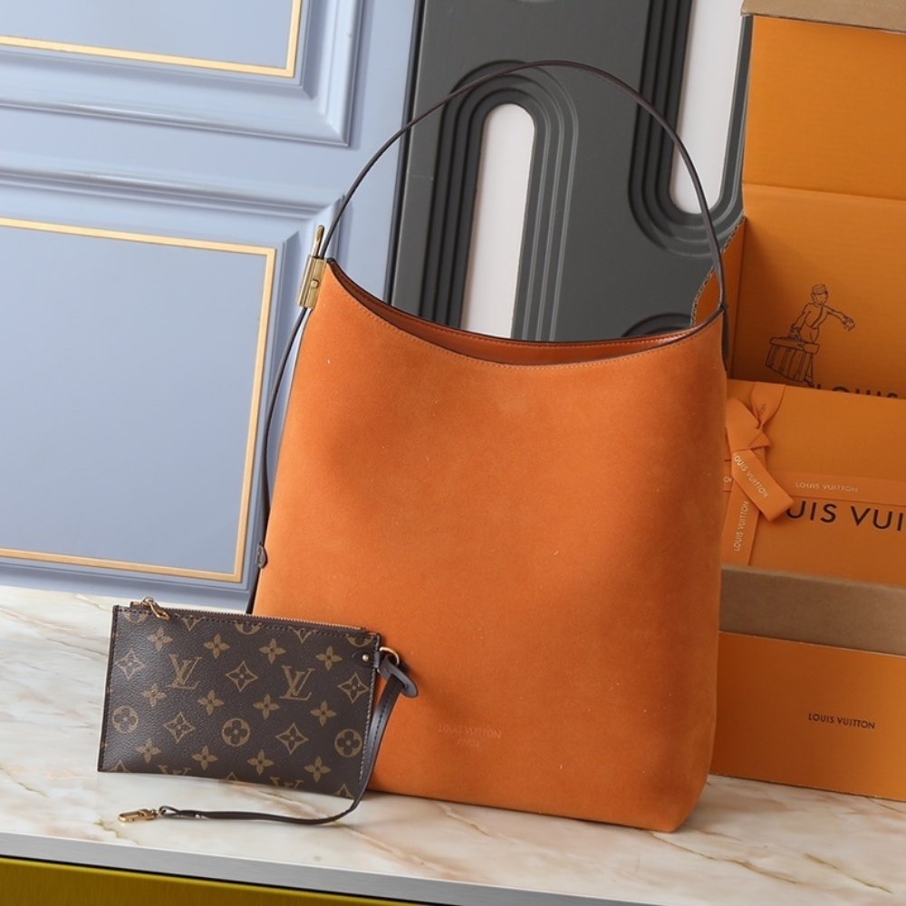 L0vis Vvtt0n Hobo MM Tan 35Cm M25516