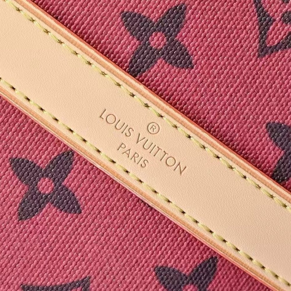 L0vis Vvtt0n Keepall Foldable 45 Monogram Red 45Cm M25772