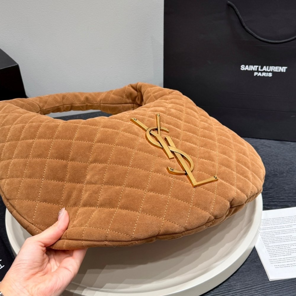 Sa1nt Lau*nt Icare Hobo In Quilted Caramel Cognac 42Cm 858160AAF9P2916