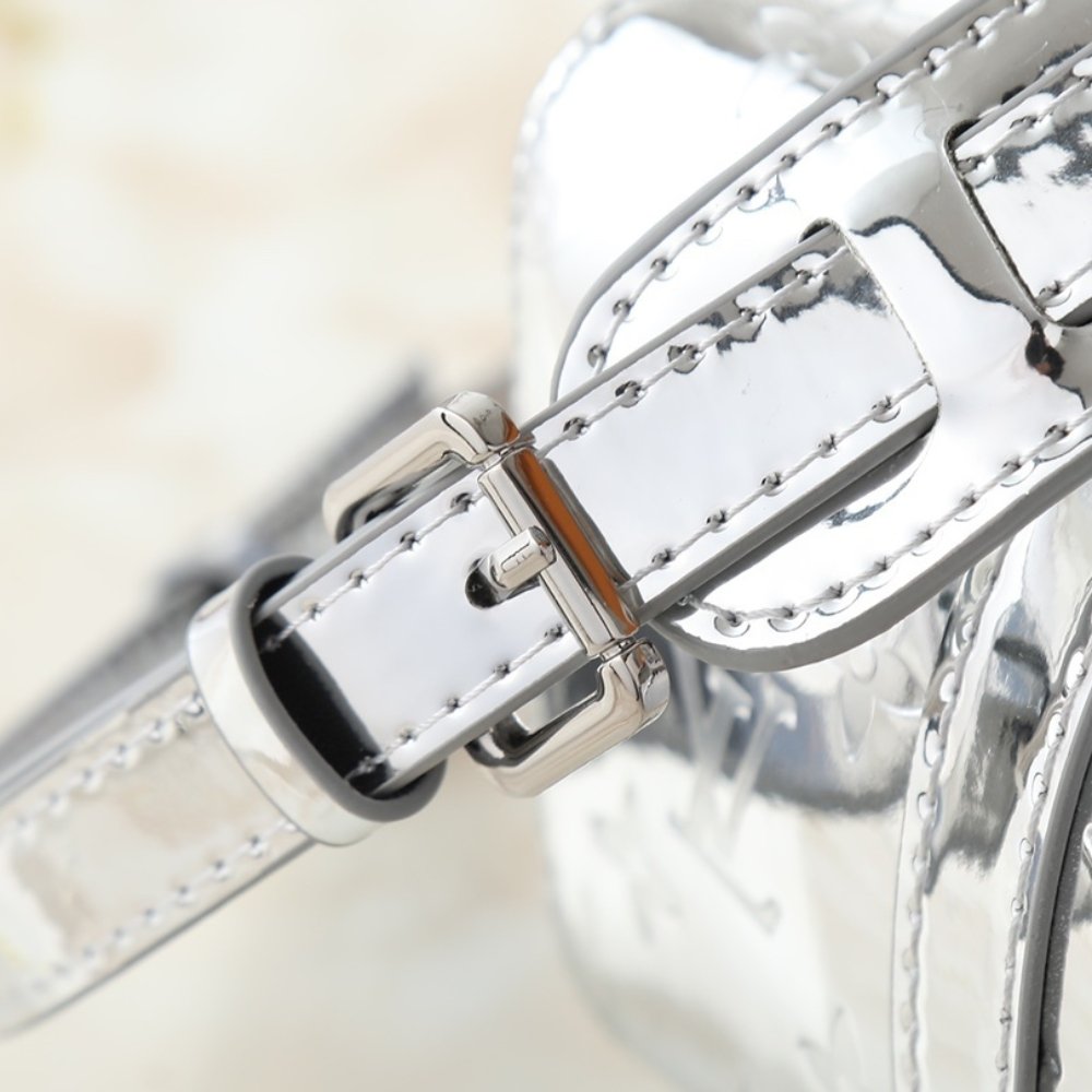 L0vis Vvtt0n Keepall Bandoulière 25 Silver 25Cm