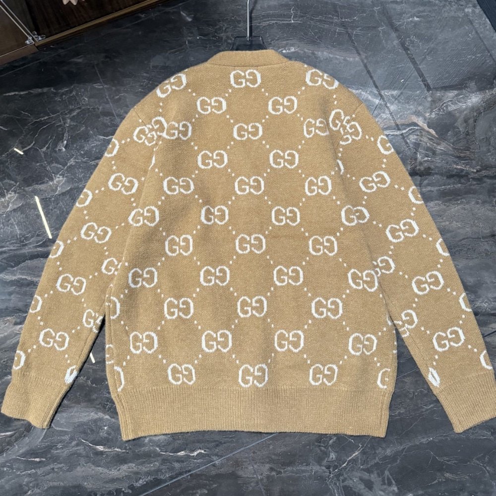 Gvc*1 Wool Cardigan Beige 694758 Xkcc5 2296