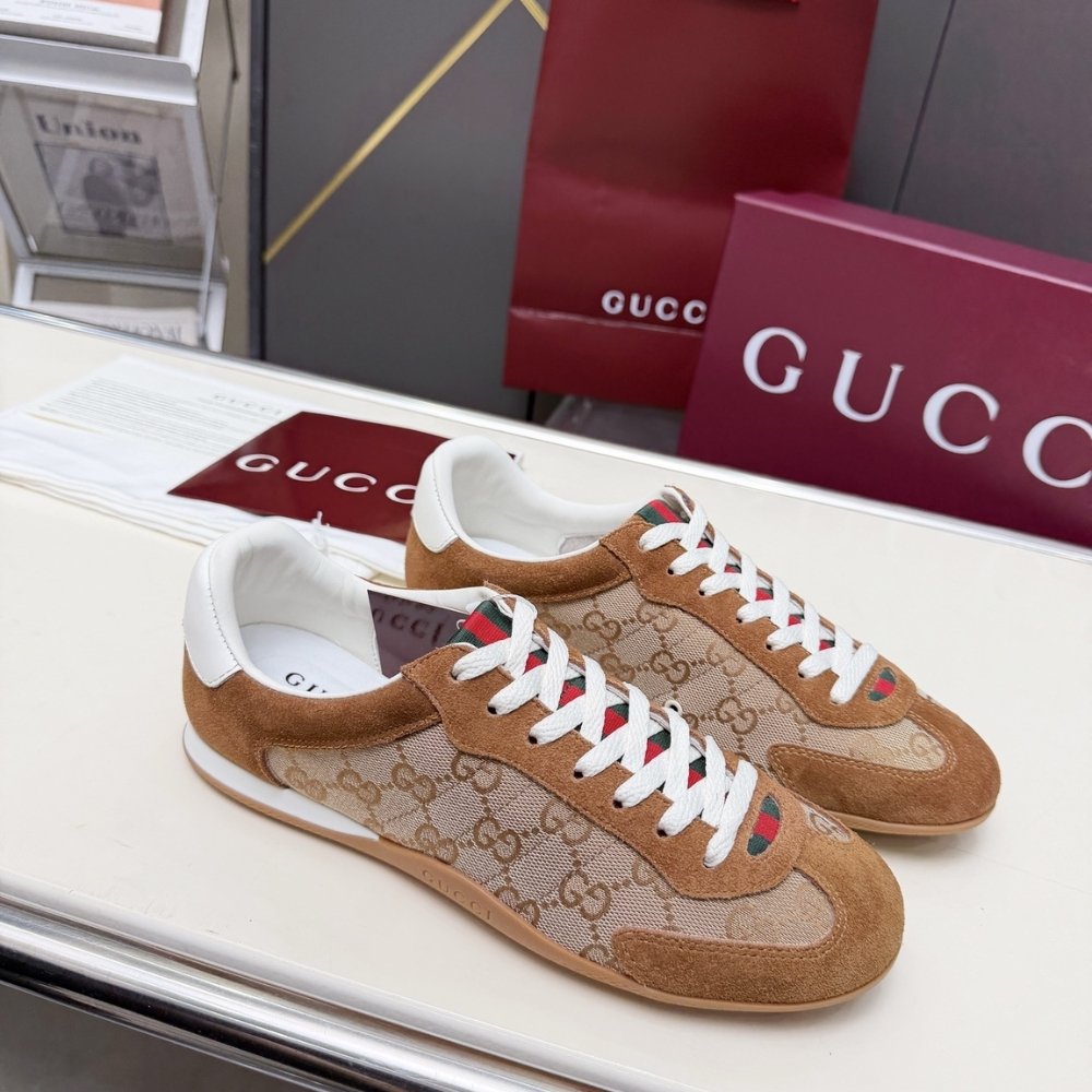 Gvc*1 Men Shift Trainers Beige And Dark Brown 857018 Aaf1X 2750