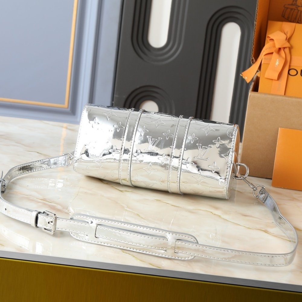 L0vis Vvtt0n Keepall Bandoulière 25 Silver 25Cm