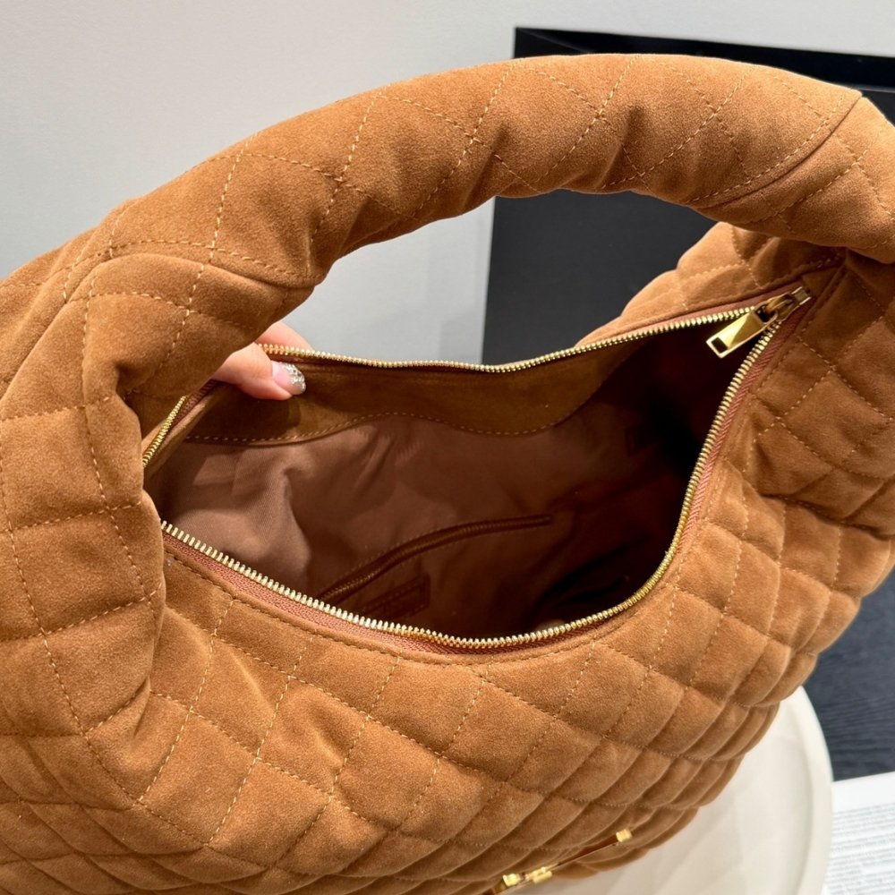 Sa1nt Lau*nt Icare Hobo In Quilted Caramel Cognac 42Cm 858160AAF9P2916