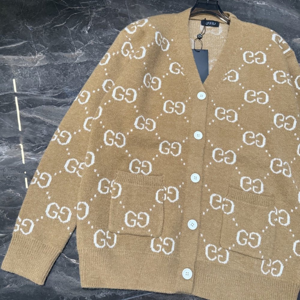 Gvc*1 Wool Cardigan Beige 694758 Xkcc5 2296