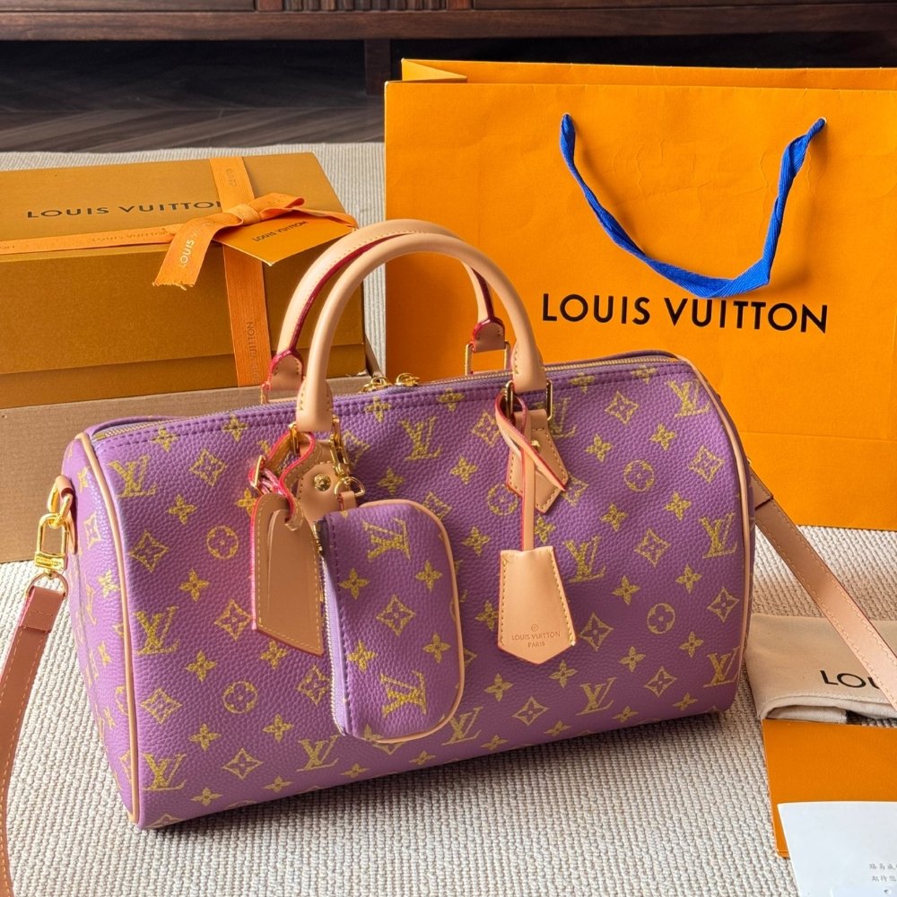 L0vis Vvtt0n Speedy P9 Bandouliere Purple 35Cm