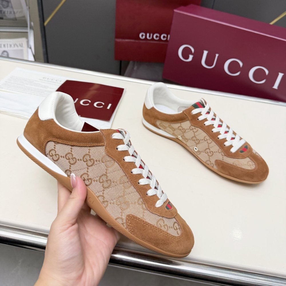 Gvc*1 Men Shift Trainers Beige And Dark Brown 857018 Aaf1X 2750
