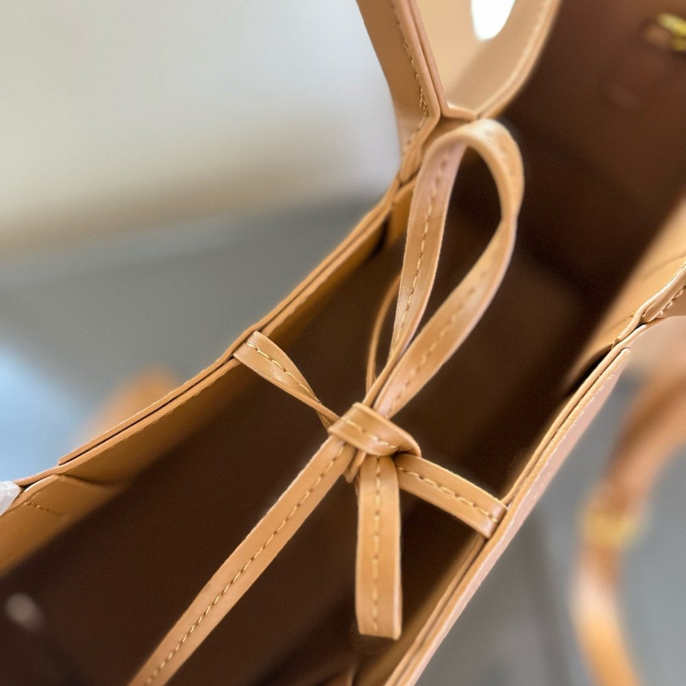 B0tt*ga Ven*ta Small Arco Tote Camel 30Cm 652867Vcqc22593