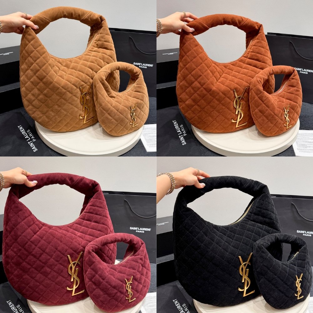 Sa1nt Lau*nt Icare Hobo In Quilted Caramel Cognac 42Cm 858160AAF9P2916