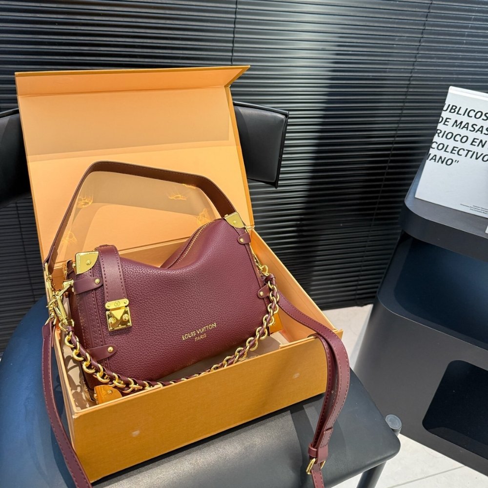 L0vis Vvtt0n Side Trunk MM Plum Red 23Cm