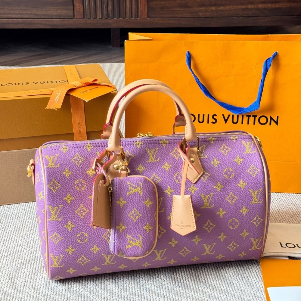 L0vis Vvtt0n Speedy P9 Bandouliere Purple 35Cm