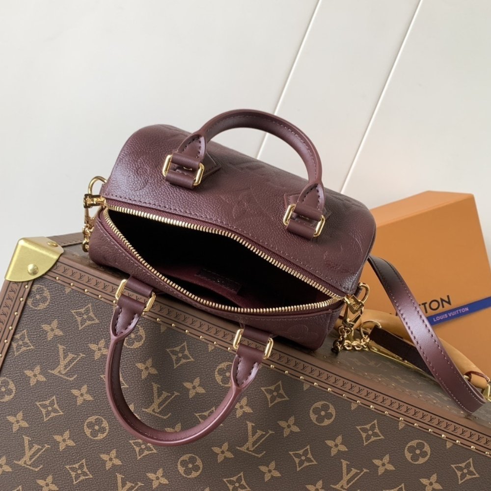 [S*per Vip 1:1] L0vis Vvtt0n Speedy Bandouliere 20 Grenat 20Cm M25929