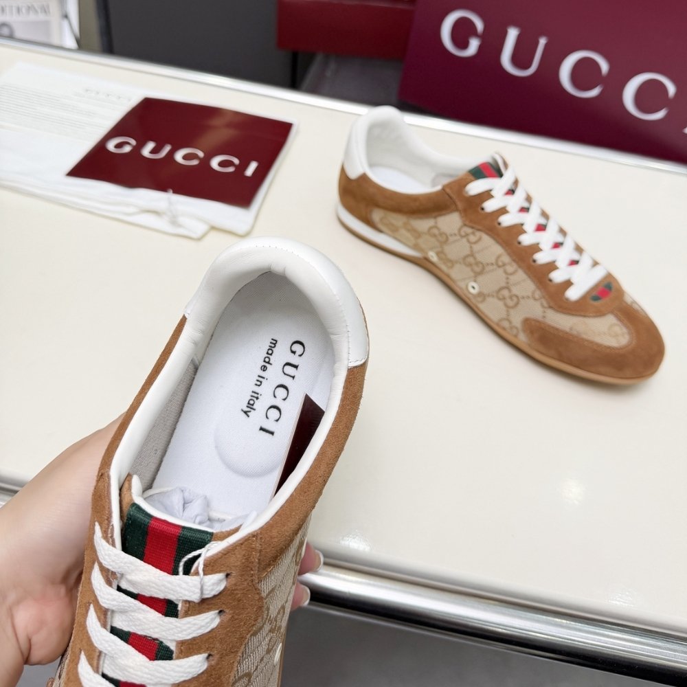 Gvc*1 Men Shift Trainers Beige And Dark Brown 857018 Aaf1X 2750