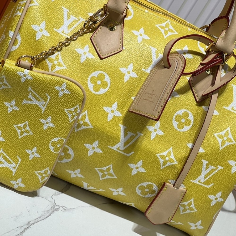 L0vis Vvtt0n Speedy P9 Bandoulière 30 Yellow 30Cm M24426