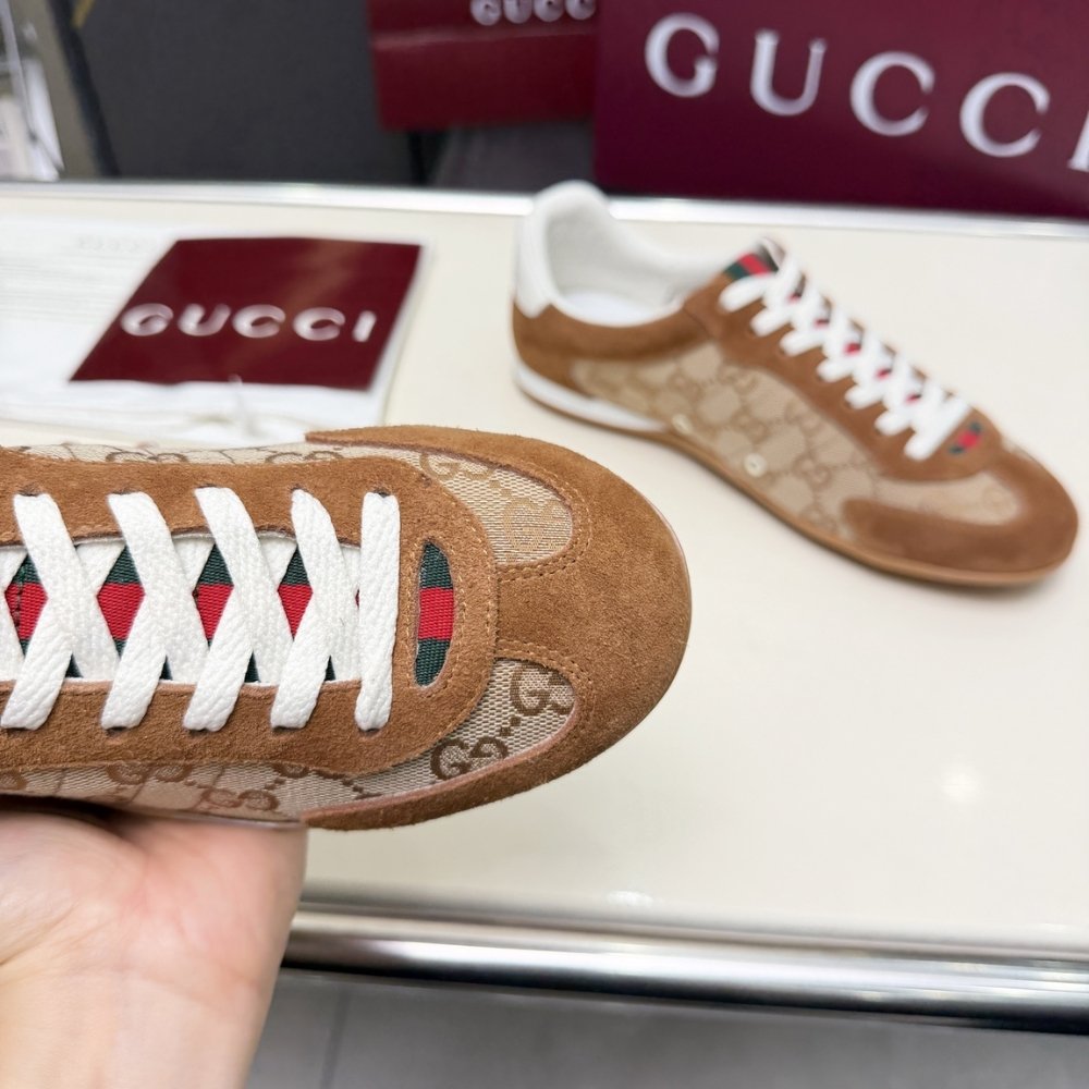 Gvc*1 Men Shift Trainers Beige And Dark Brown 857018 Aaf1X 2750