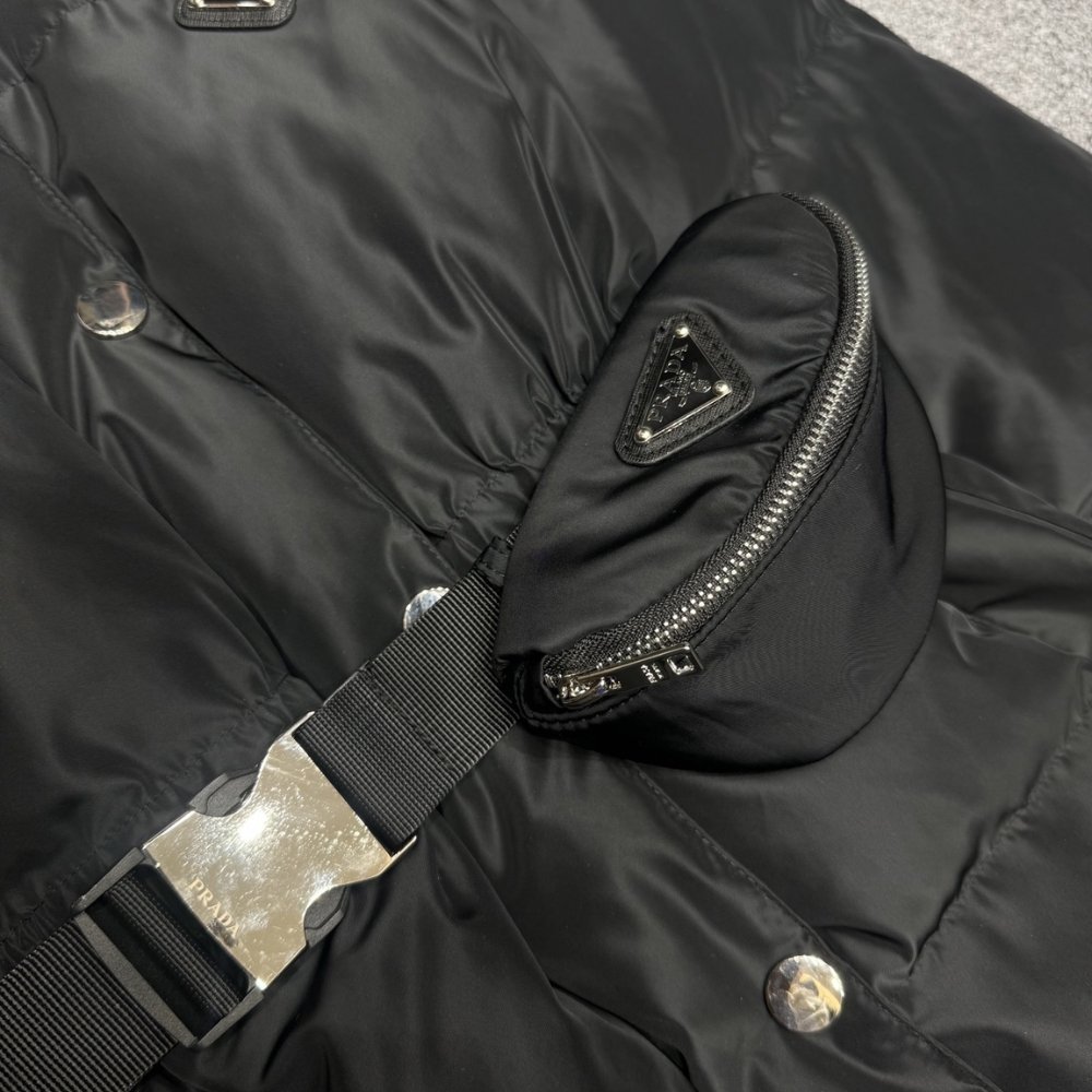 Pra*a Re Nylon Down Jacket Black 29X966 1Wq8 F0002 S Ooo