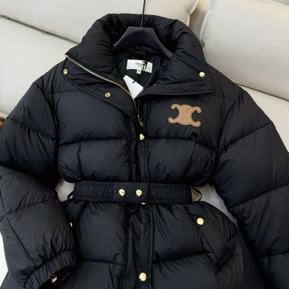Ce1i*e Down Jacket Polyester Black