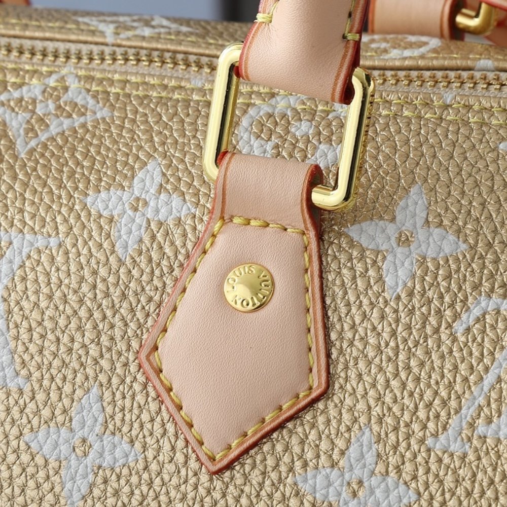 L0vis Vvtt0n Speedy P9 Bandoulière 30 Kinsugi Gold 30Cm M15283