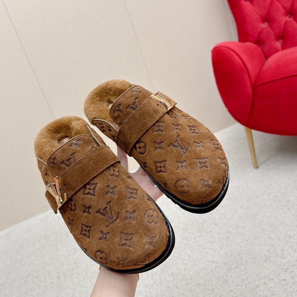 L0vis Vvtt0n Lv Cosy Comfort Clog Brown