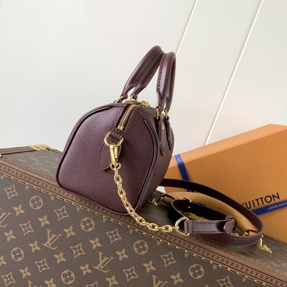 [S*per Vip 1:1] L0vis Vvtt0n Speedy Bandouliere 20 Grenat 20Cm M25929