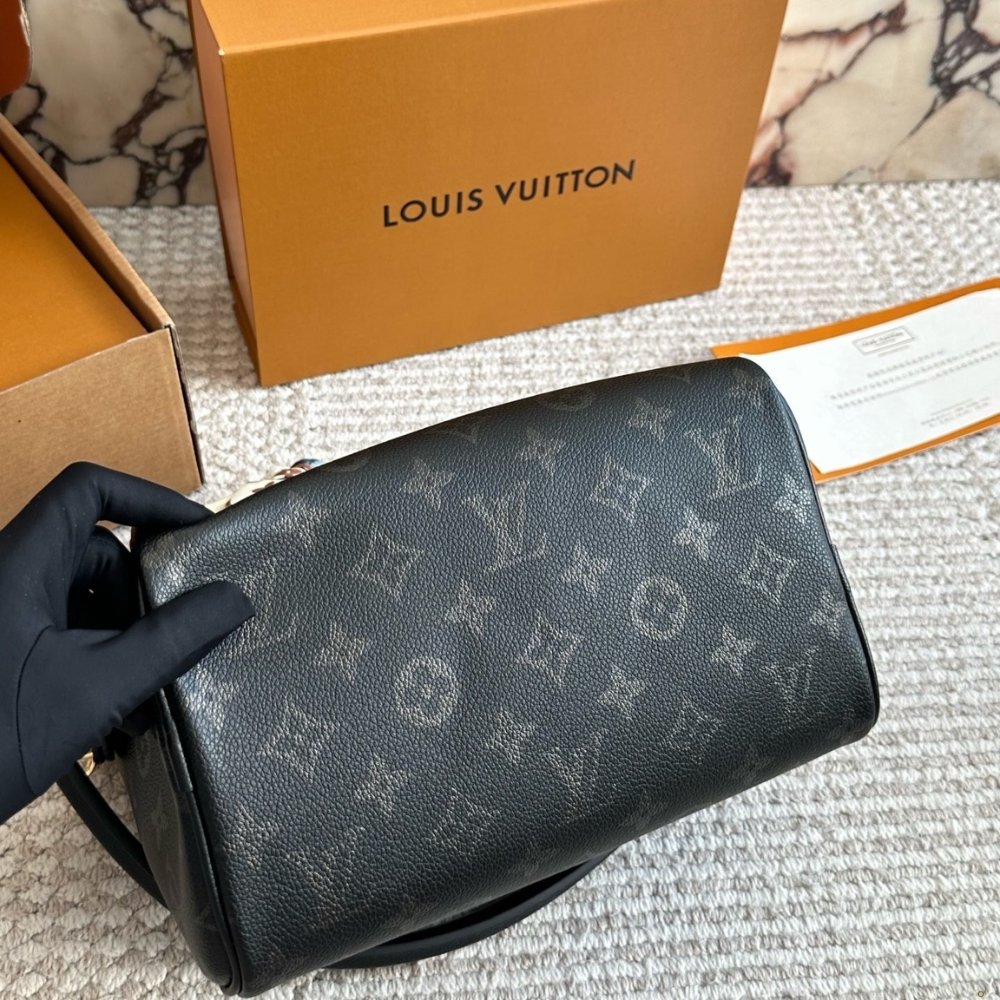L0vis Vvtt0n Speedy Bandoulière 25 Black 25Cm M26486