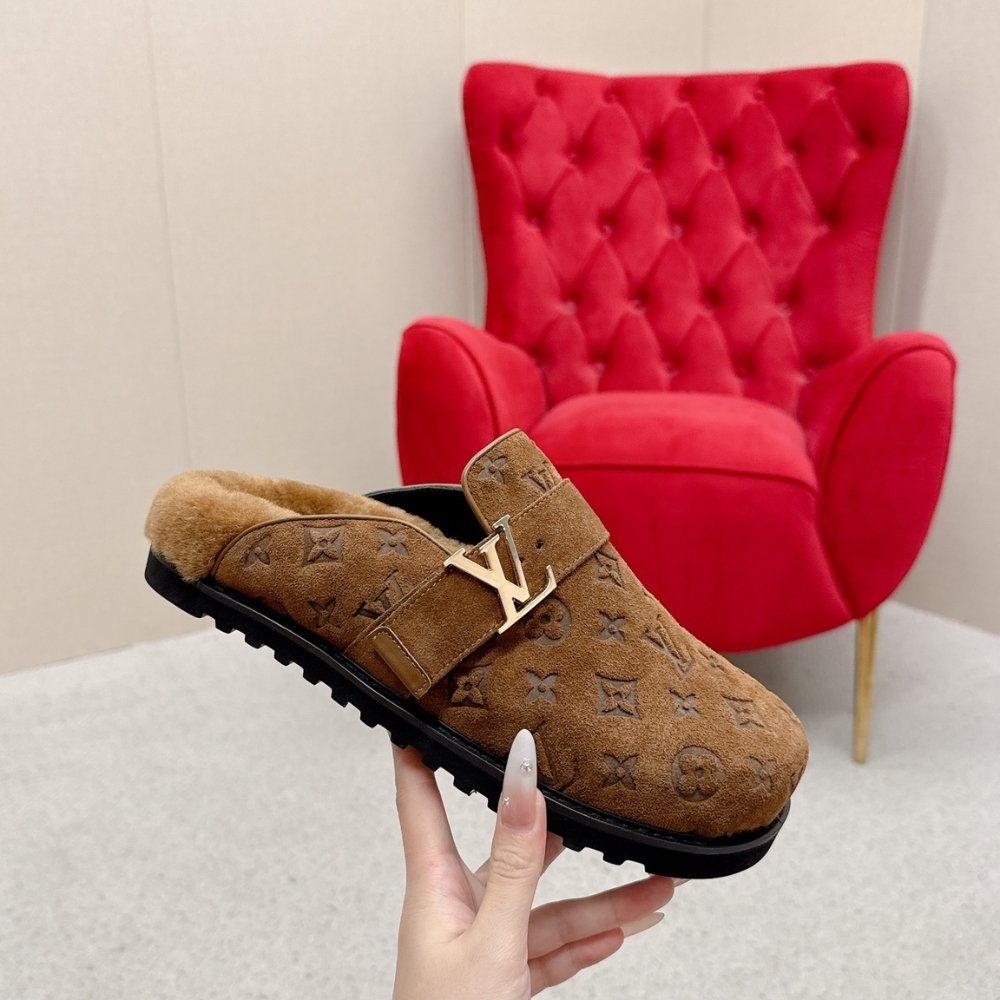 L0vis Vvtt0n Lv Cosy Comfort Clog Brown