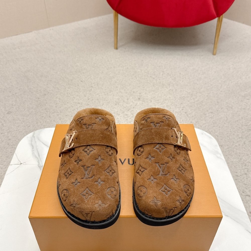 L0vis Vvtt0n Lv Cosy Comfort Clog Brown