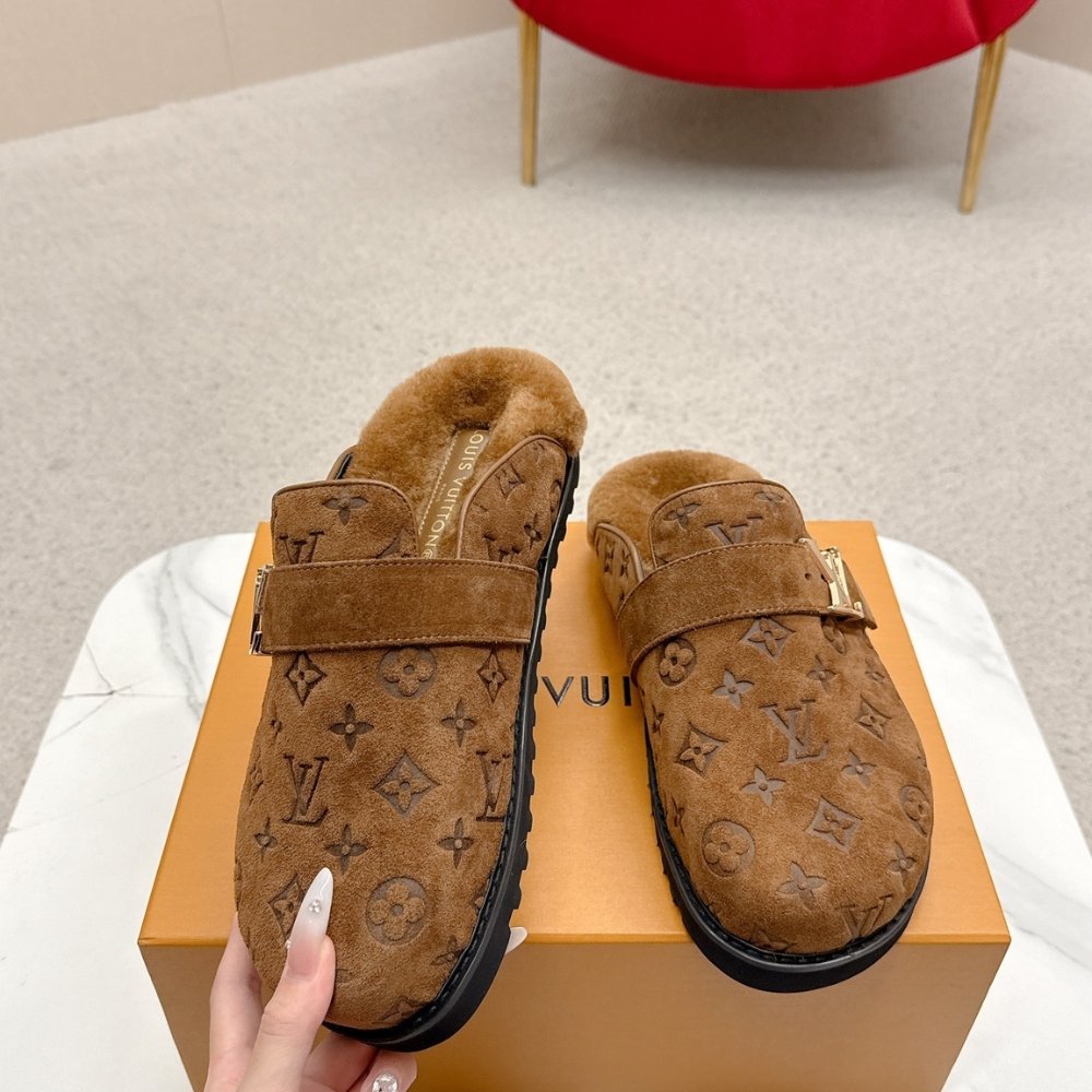 L0vis Vvtt0n Lv Cosy Comfort Clog Brown