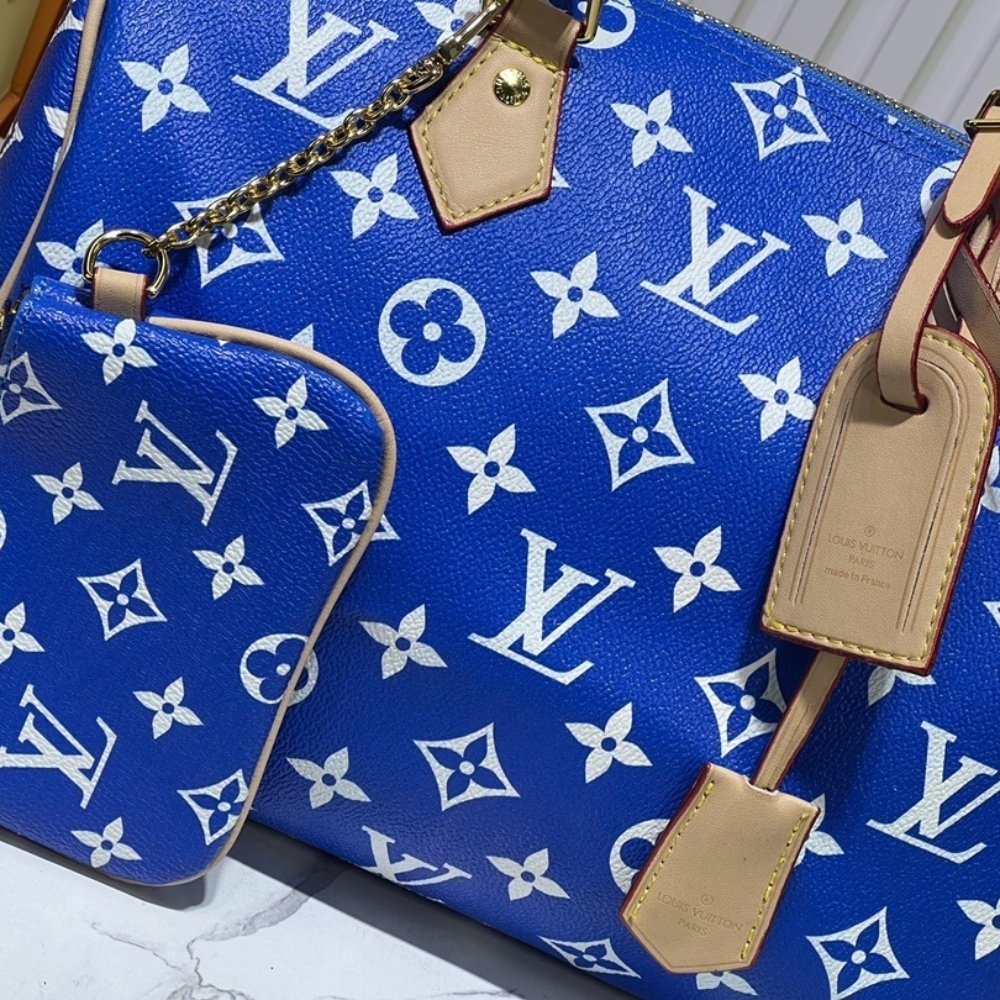 L0vis Vvtt0n Speedy P9 Bandoulière 30 Blue 30Cm M24424