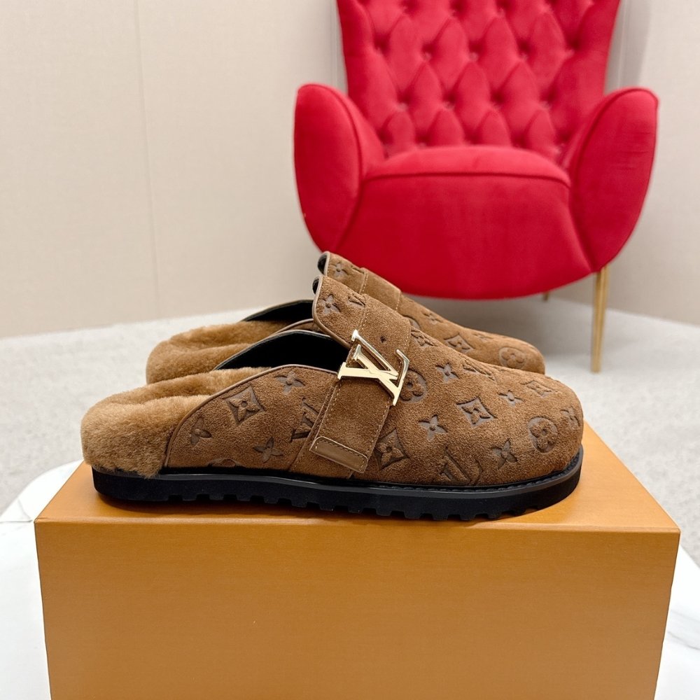 L0vis Vvtt0n Lv Cosy Comfort Clog Brown