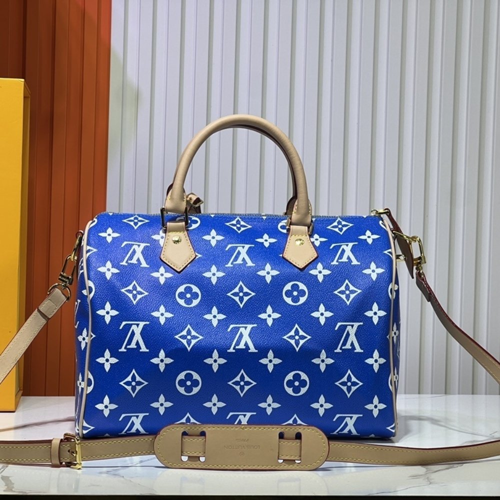 L0vis Vvtt0n Speedy P9 Bandoulière 30 Blue 30Cm M24424