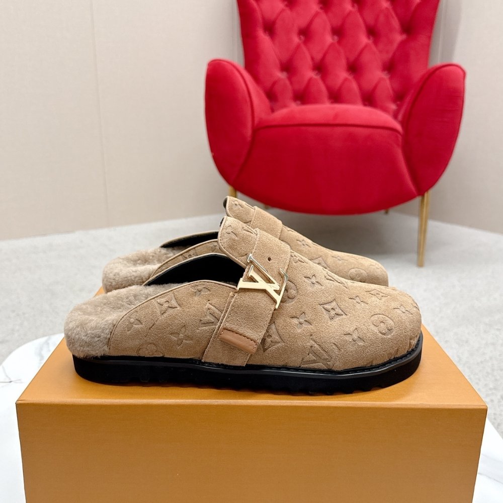 L0vis Vvtt0n Lv Cosy Comfort Clog Beige 1Aitua