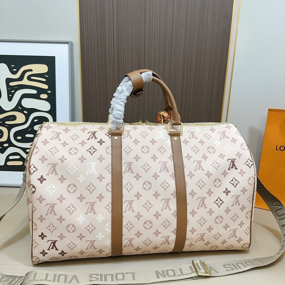 L0vis Vvtt0n Keepall Bandoulière 50 Monogram Beige 50Cm