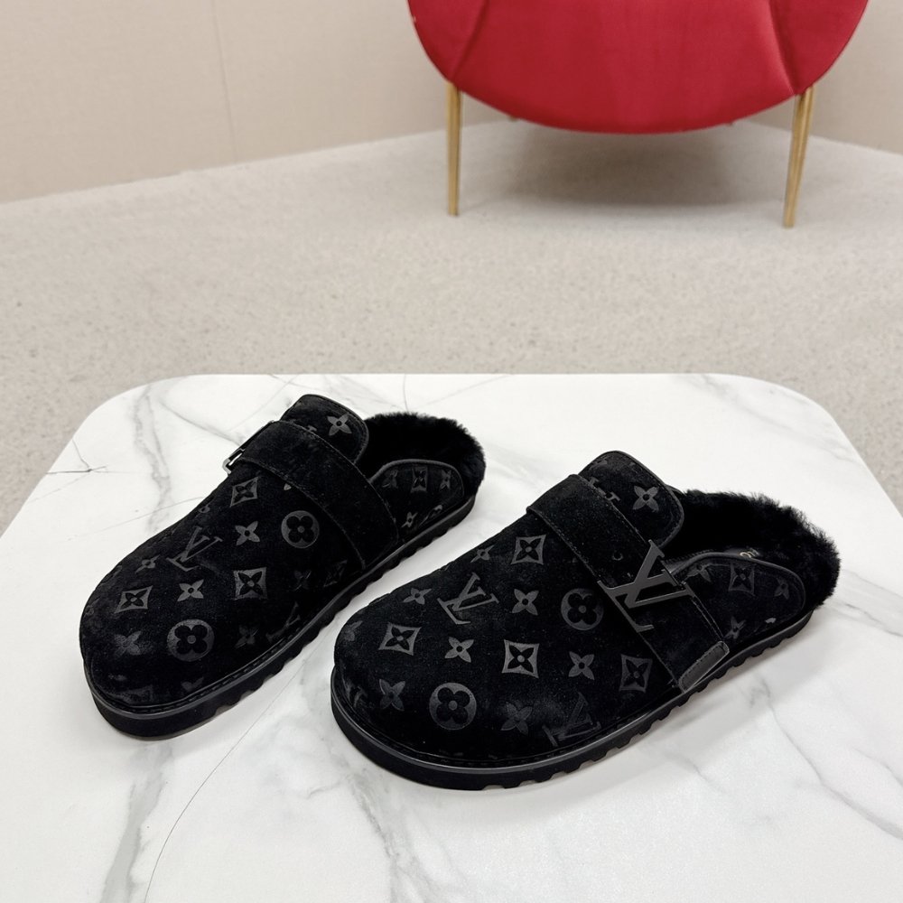 L0vis Vvtt0n Lv Cosy Comfort Clog Black 1Aittt
