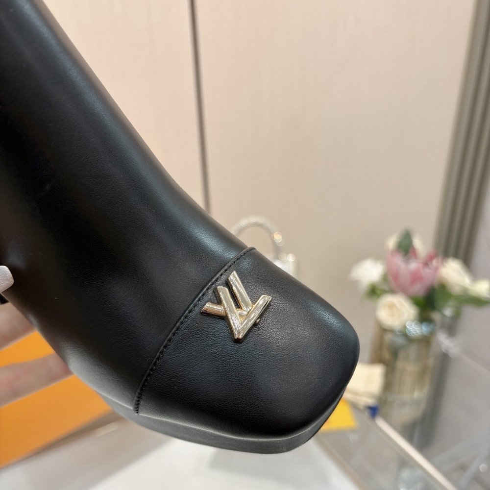 L0vis Vvtt0n Swing Platform Ankle Black 1Aiczx