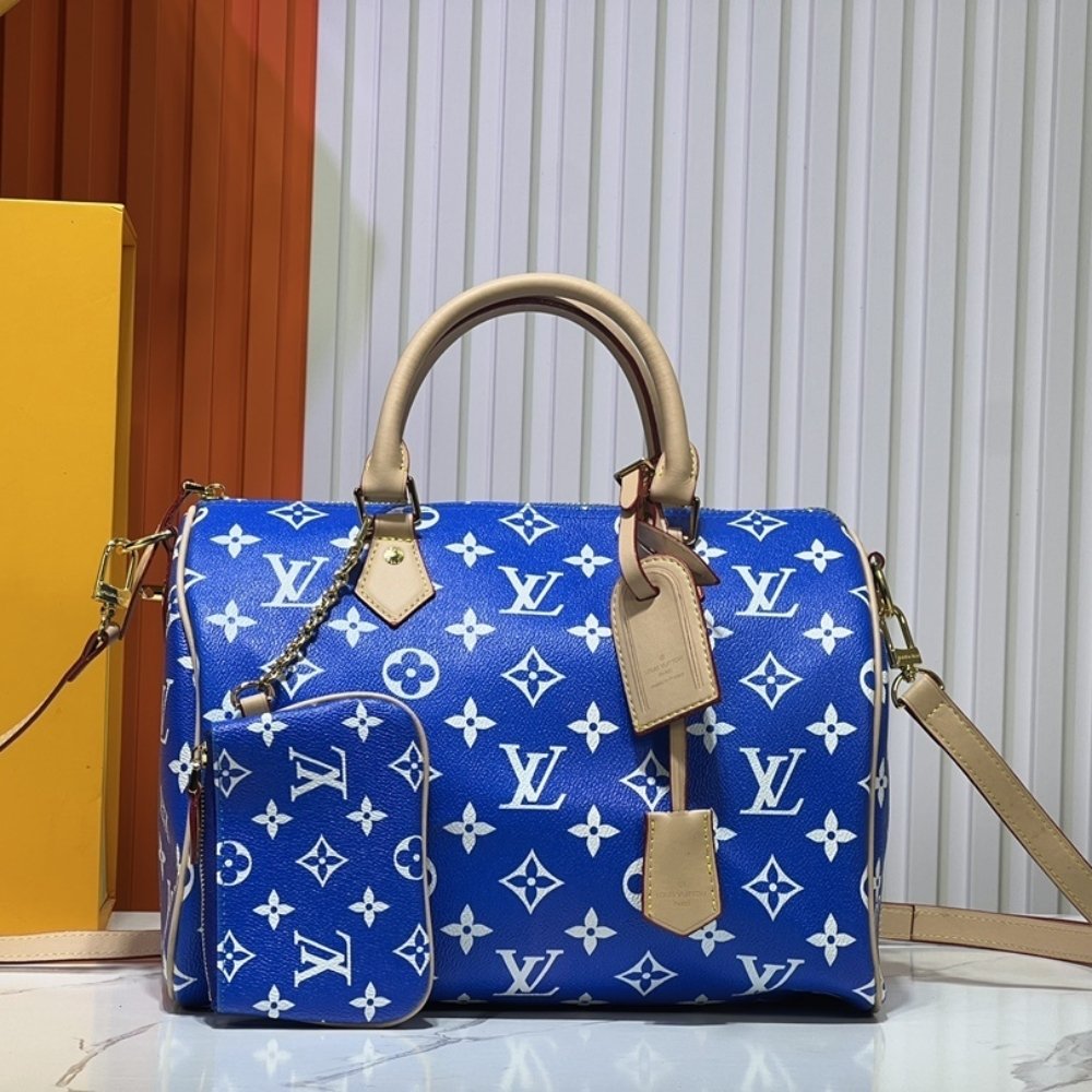 L0vis Vvtt0n Speedy P9 Bandoulière 30 Blue 30Cm M24424