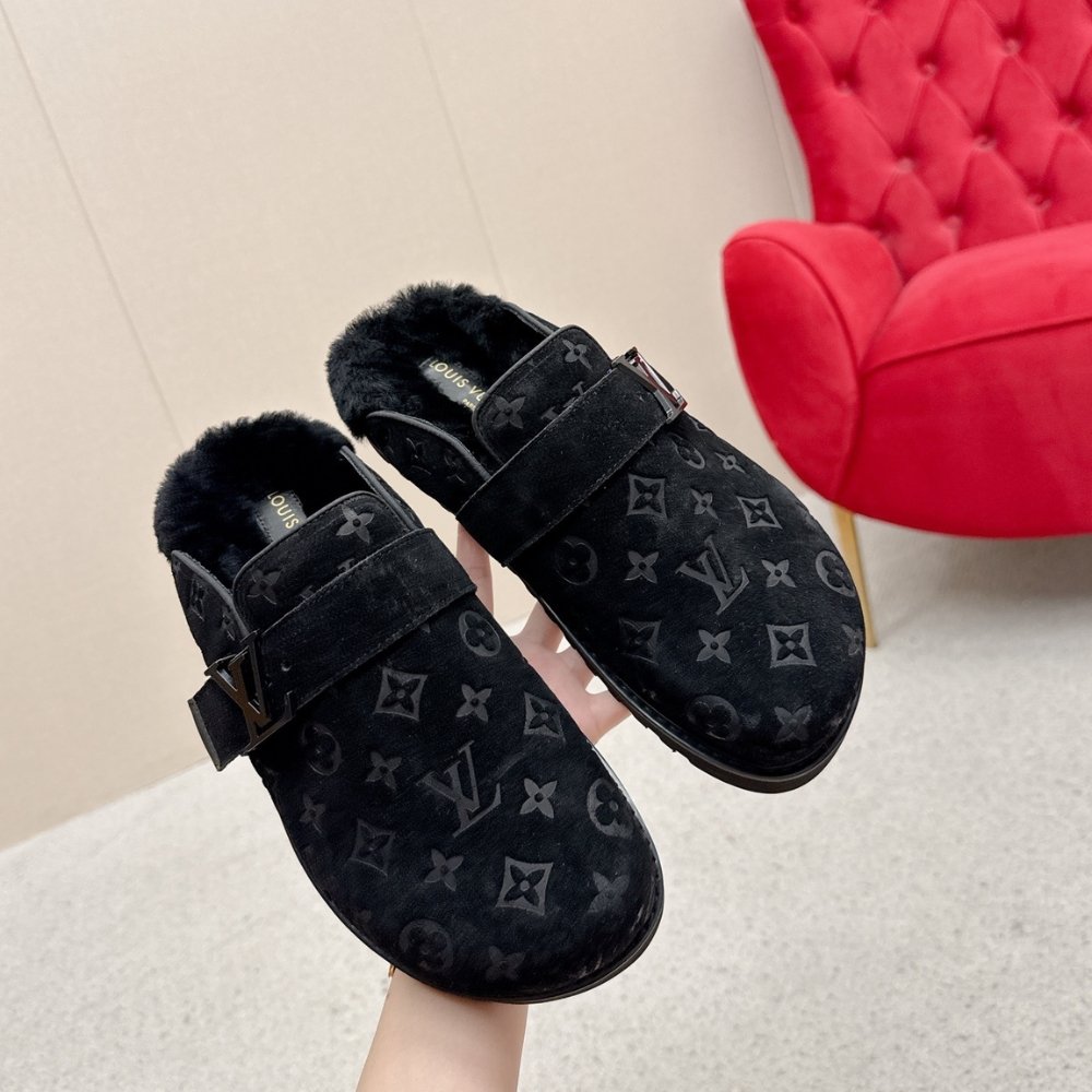L0vis Vvtt0n Lv Cosy Comfort Clog Black 1Aittt