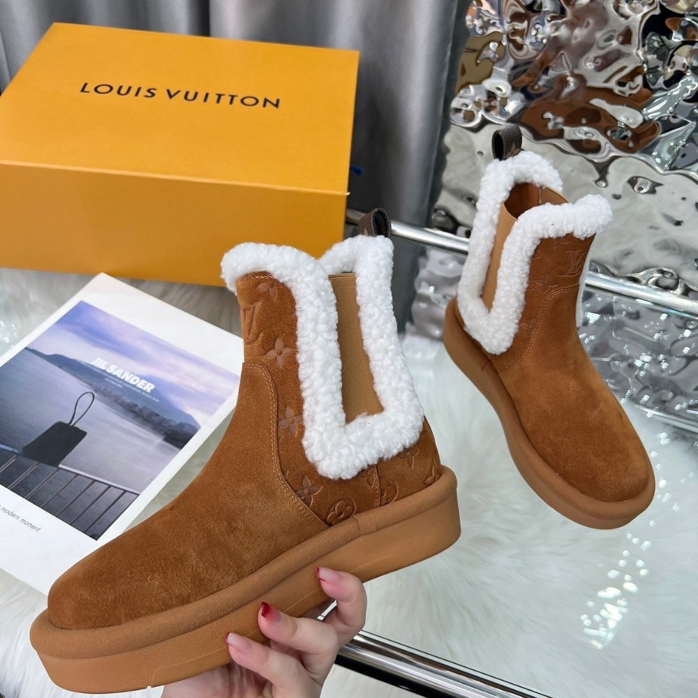 L0vis Vvtt0n Aspen Chelsea Ankle Boots Brown 1Adc7R