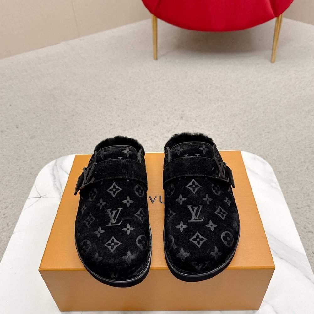 L0vis Vvtt0n Lv Cosy Comfort Clog Black 1Aittt