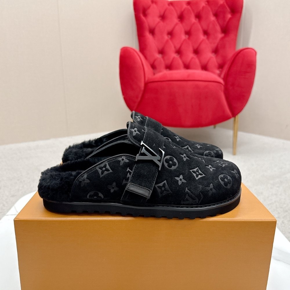L0vis Vvtt0n Lv Cosy Comfort Clog Black 1Aittt