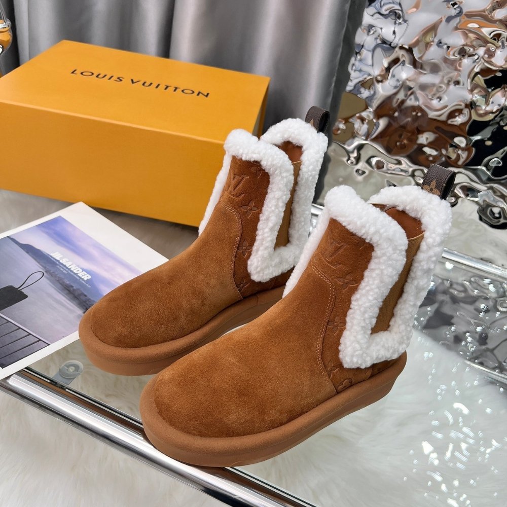 L0vis Vvtt0n Aspen Chelsea Ankle Boots Brown 1Adc7R