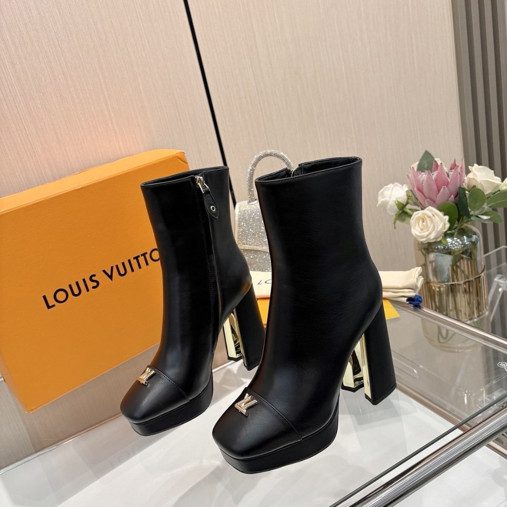 L0vis Vvtt0n Swing Platform Ankle Black 1Aiczx