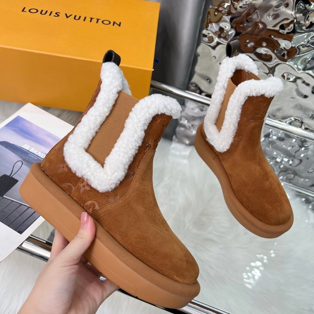 L0vis Vvtt0n Aspen Chelsea Ankle Boots Brown 1Adc7R