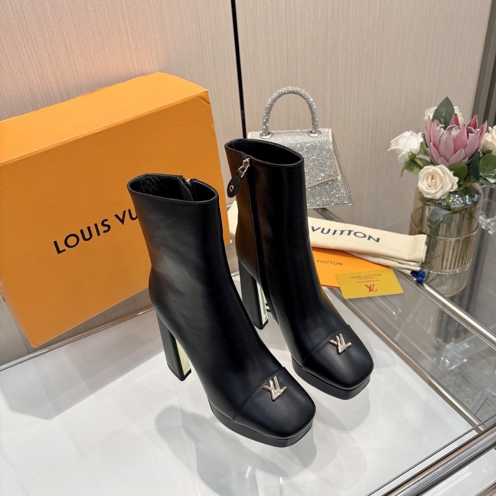 L0vis Vvtt0n Swing Platform Ankle Black 1Aiczx