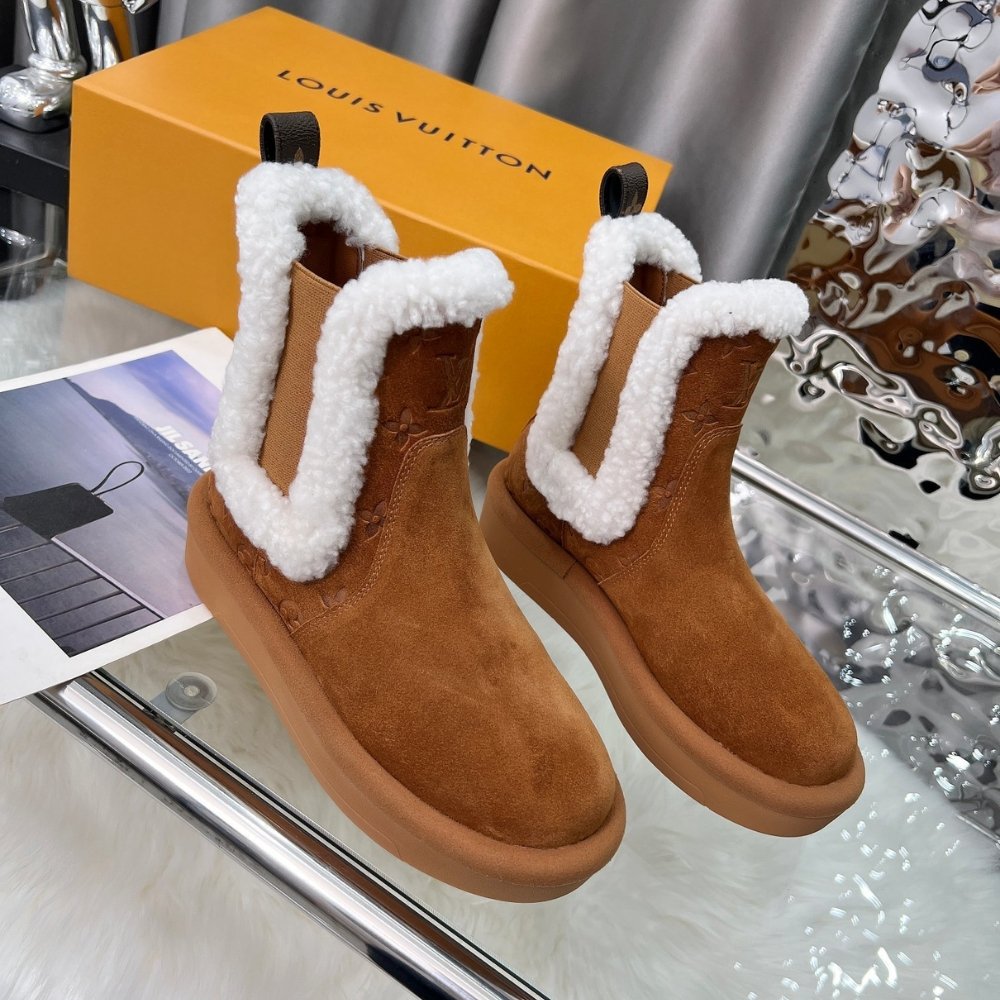 L0vis Vvtt0n Aspen Chelsea Ankle Boots Brown 1Adc7R
