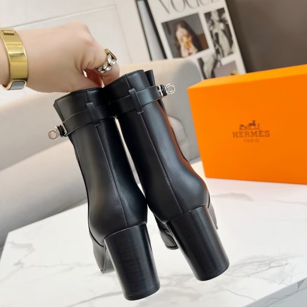 H**me5 Saint Germain Ankle Boot Black H182102Z 02360