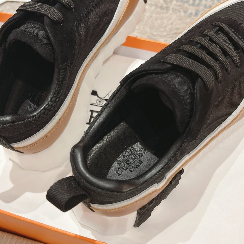 H**me5 Bouncing Sneaker Black And Brown H242087Z 02340