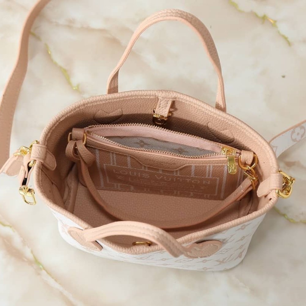 L0vis Vvtt0n Neverfull Bandoulière Inside Out BB Monogram Dune 26Cm