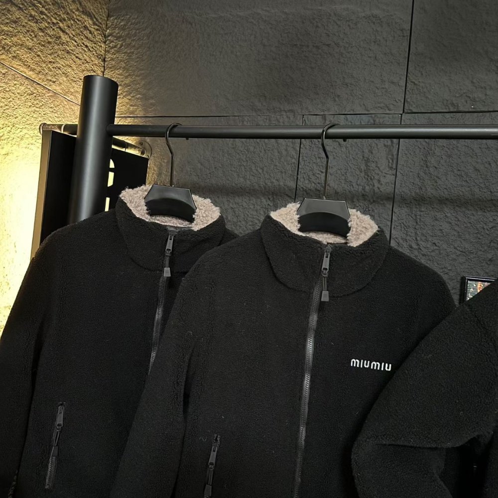 M1um1u Fleece Down Jacket Black Ml1123 17Oq F0008 S Ooo