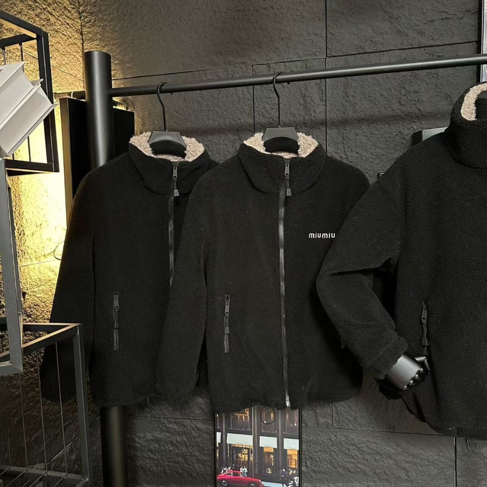 M1um1u Fleece Down Jacket Black Ml1123 17Oq F0008 S Ooo